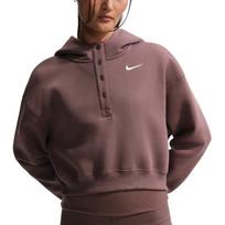 Nike vientos spalvos laisvas trumpomis rankovėmis džemperis su gobtuvu moteriški viršutiniai drabužiai IF0259502 M gray