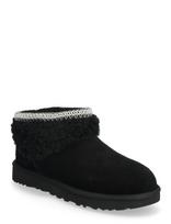 UGG - W Classic Ultra Mini Maxi Curly - Meškiukas - Juoda