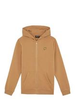 Lyle & Scott - Zip Through Hoodie - Džemperis - Ruda