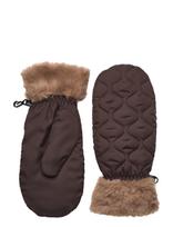 Becksöndergaard - Makara Puff Mittens - Kumštinės pirštinės - Ruda
