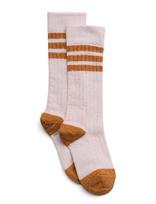 Mp Denmark - Merle Glitter Knee Socks - Kojinės - Rožinė