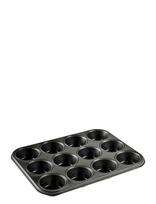 Blomsterbergs - Muffinform Til 12 Stk. - Keksiukų formelės - Juoda