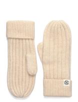 MSCH Copenhagen - Mschhope Icon Mittens Key - Kumštinės pirštinės - Kreminė spalva