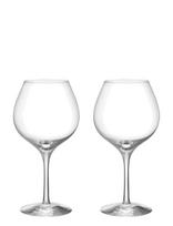 Orrefors - More Pinot Vinglas 60Cl 2-Pack - Raudonojo vyno taurės - Nude