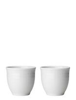 Rörstrand - Swgr Egg Cup 4Cl Snow 2Pc - Kiaušinių indelis - Balta