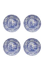 Spode - Blue Italian Lunch Plate 4-Pack - Vakarienės lėkštės - Mėlyna