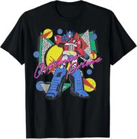 Transformers Retro Optimus Prime 80's Print 100% Cotton T-shirt Mens Tees Top XL