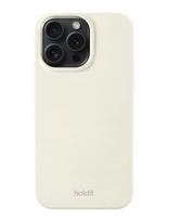 Holdit - Silicone Case Iphone 15 Pro Max - Telefono dėklas - Kreminė spalva