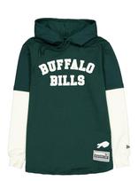 New Era - M Logoselect Hoodpo1839 Bufbi - Sportinis džemperis su gobtuvu - Žalia