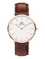 Daniel Wellington - Classic 36 St Mawes Rg White - Analoginis laikrodis - Ruda