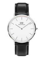 Daniel Wellington - Classic 40 Sheffield S White - Analoginis laikrodis - Sidabro