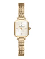 Daniel Wellington - Quadro Mini 15.4X18.2 Evergold G Champagne - Analoginis laikrodis - Aukso