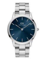 Daniel Wellington - Iconic Link Arctic 40 S Blue - Analoginis laikrodis - Sidabro