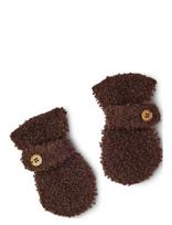 Smallstuff - Mittens Bouclé Merino Wool - Pirštinės - Ruda
