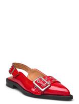 Pavement - Saso Slingback - Plokščiapadžiai bateliai su dirželiu - Raudona