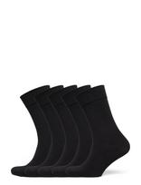 Frank Dandy - Bamboo Solid Crew Sock - Įprastos kojinės - Juoda