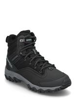 Merrell - Women's Thermo Akita Mid Wp - Black - Sportiniai žygio batai - Juoda