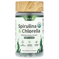 iHerb Spirulina & Chlorella Capsules 120 Count 120 pcs - 1 ea