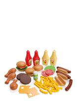 Dantoy - Bbq Playfood-56 Pcs Ctn. - Žaislinis maistas - Marga / raštuota