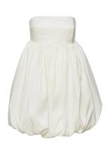 Malina - Isolde Strapless Bubble Mini Dress - Trumpa suknelė - Balta