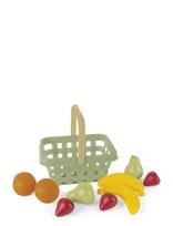 Dantoy - Green Garden Fruit Basket - Žaislinis maistas - Marga / raštuota