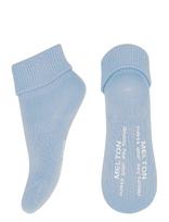 Melton - Cotton Socks - Anti-Slip - Neslystančios kojinės - Mėlyna