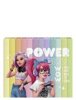 WOW Generation - Wow® Generation, Double-Ended Squared Markers - Spalvoti pieštukai - Marga / raštuota