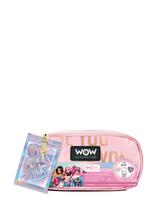 WOW Generation - Wow® Generation, Pencil Case W/Patches, 23X11 Cm - Pieštukų dėklas - Marga / raštuota
