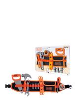 Smoby - Smoby Black+Decker Fabric Tool Belt - Žaislų įrankiai - Marga / raštuota