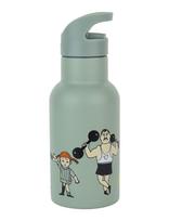 Rätt Start - Pippi Circus, Water Bottle, Green - Maistui - Marga / raštuota