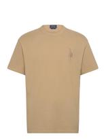 Polo Ralph Lauren - Classic Fit Big Pony Jersey T-Shirt - Marškinėliai trumpomis rankovėmis - Smėlio