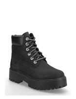 Timberland - 6 Inch Lace Up Waterproof Boot - Suvarstomi batai - Juoda