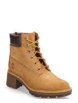 Timberland - Mid Lace Up Waterproof Boot - Suvarstomi batai - Geltona