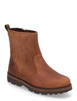 Timberland - Courma Kid Mid Warm Lined Boot Medium Brown - Žieminiai batai užsimaunami - Ruda