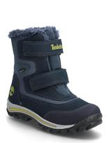 Timberland - Mid Hook & Loop Gtx Snow Boot - Žieminiai batai - Tamsiai mėlyna