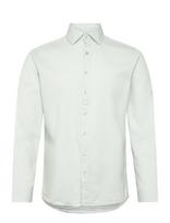 Lindbergh - Soft Indigo Stretch Shirt L/S - Džinsiniai marškiniai - Žalia