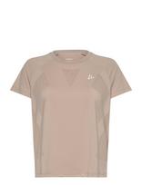 Craft - Adv Tone Perforated Tee W - Sportiniai marškinėliai - Smėlio