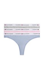 Tommy Hilfiger - 3 Pack Thong - Stringai - Marga / raštuota