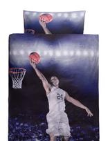 BrandMac - Bed Linen Nb 2311 Basketball - 140X200, 60X63 Cm - Patalynės komplektas - Marga / raštuota