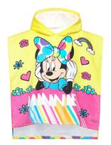 Minnie Mouse - Poncho Minnie 787 - 50X100 Cm - Vonios pončas - Marga / raštuota