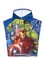 BrandMac - Poncho Avengers 806 - 50X100 Cm - Vonios pončas - Marga / raštuota