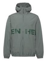 Helly Hansen - Core Graphic Rain Jacket - Sportinis lietpaltis - Pilka