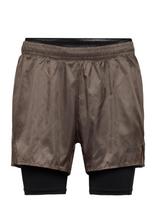 Björn Borg - Borg Performance Shorts 2 In 1 - Treniruočių šortai - Ruda