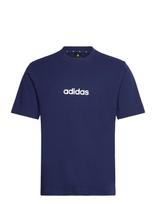 Adidas Sportswear - M Lin Sj T - Sportiniai marškinėliai - Tamsiai mėlyna