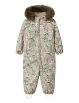 Name It - Nmfsnow10 Suit Aop Fo Noos - Slidinėjimo kombinezonai ir komplektai - Žalia