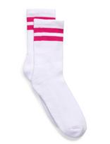 Name It - Nkfnalma Sock - Kojinės - Balta
