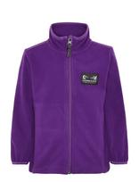 Didriksons - Muskot Kds Jacket - Flisinė striukė - Violetinė