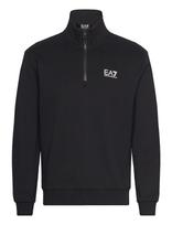EA7 - Sweatshirt - Megztinis su užtrauktuku - Juoda