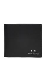 Armani Exchange - Wallet - Kortelių dėklas - Juoda