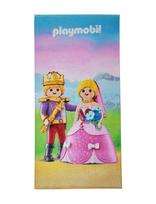 BrandMac - Towel Playmobil 70X140Cm, 100% Cotton - Rankšluostis - Marga / raštuota